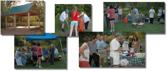 Fall 2005, BBQ and Learning Centre Collage - 55066 Bytes